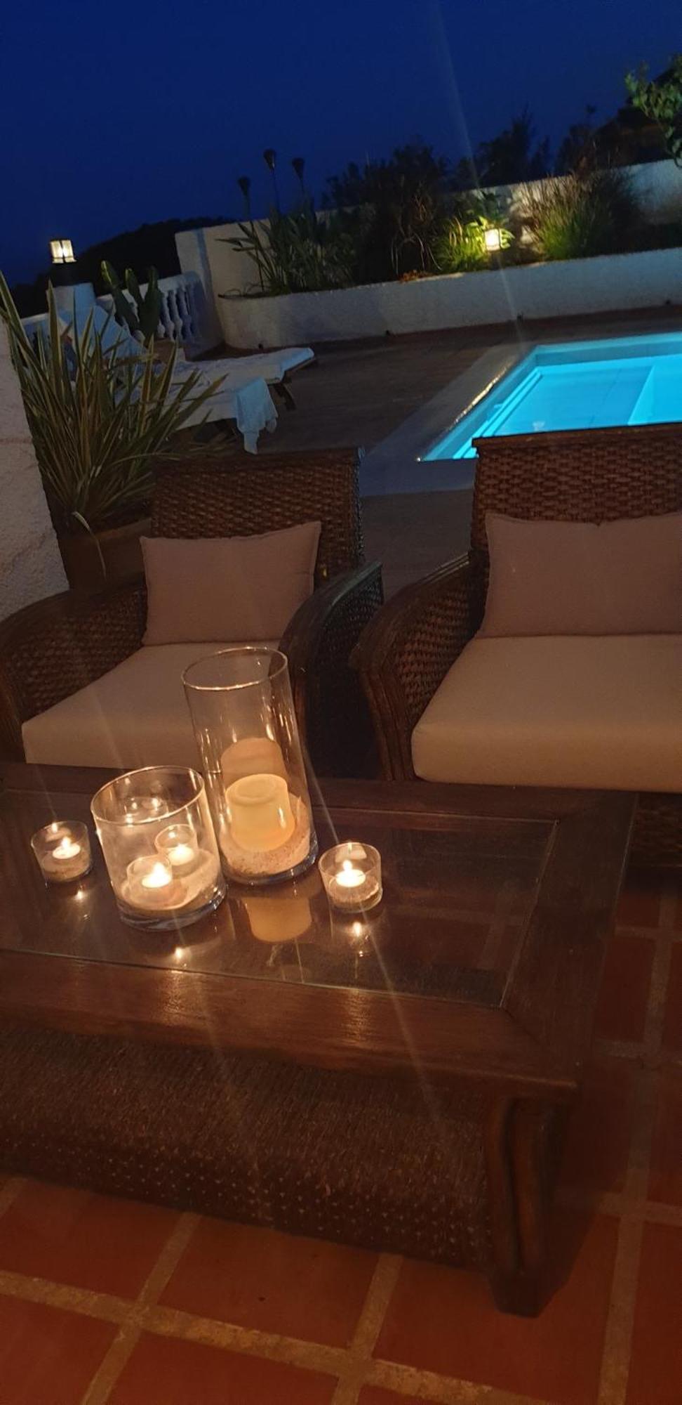 Romantic White Villa -Private Pool Нерха Экстерьер фото