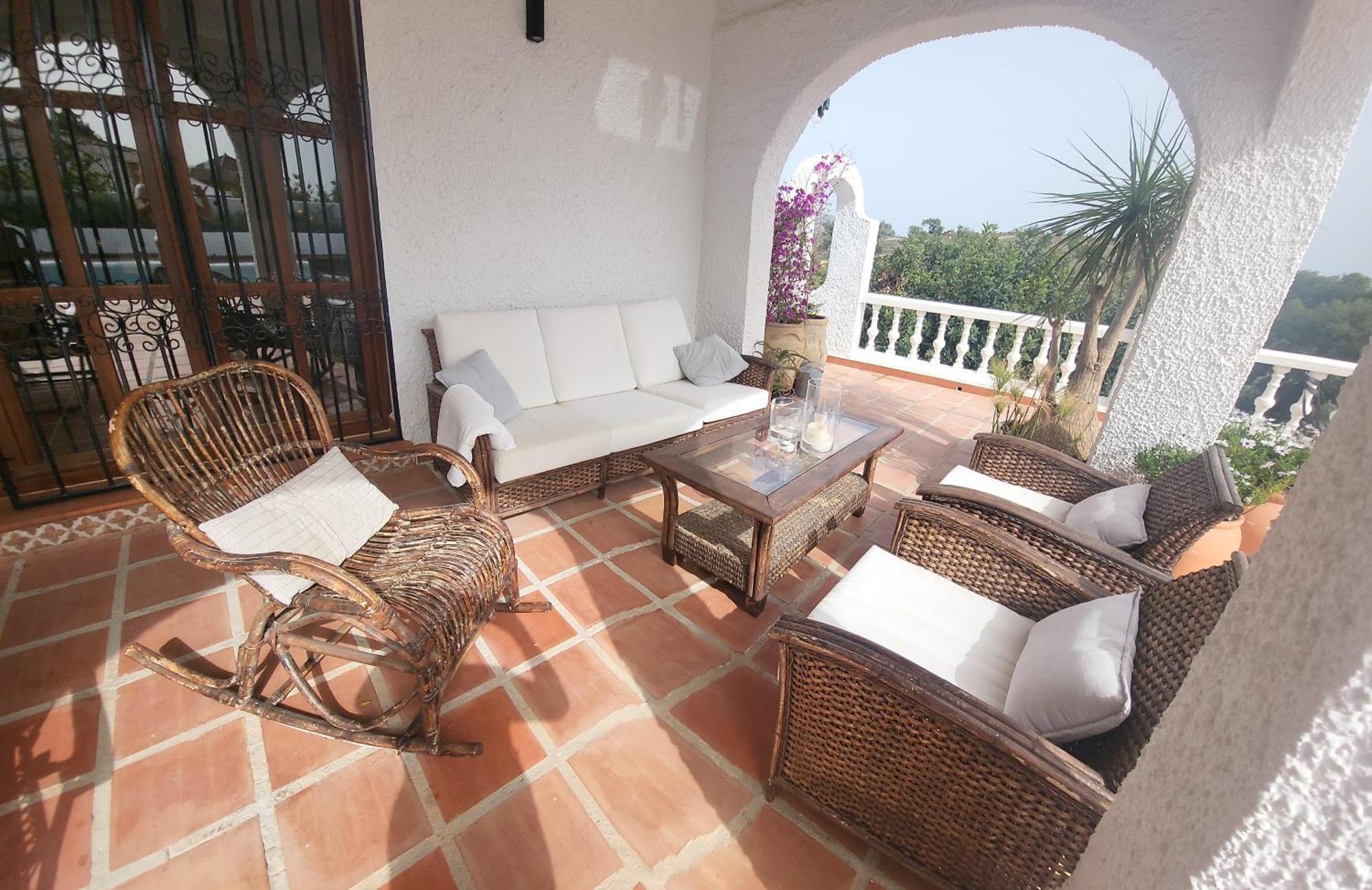 Romantic White Villa -Private Pool Нерха Экстерьер фото